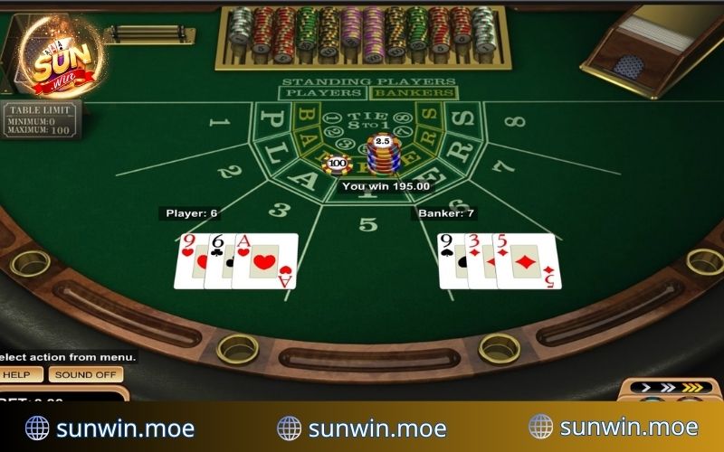 Luật chơi Baccarat Online đơn giản