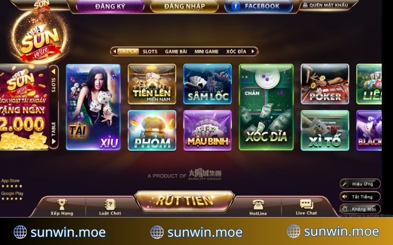 Giới thiệu về top game xóc đĩa uy tín tại SUNWIN