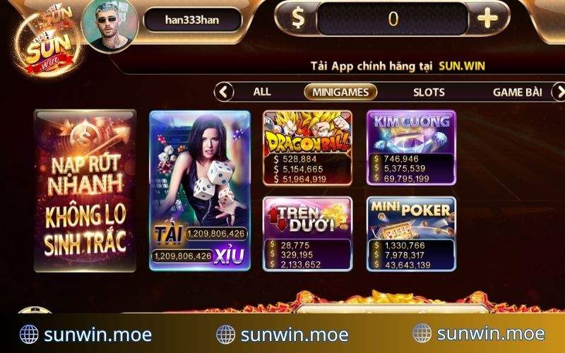 Bạn yêu thích trò chơi nhỏ, thời gian ngắn thì Minigames là điểm đến lý tưởng